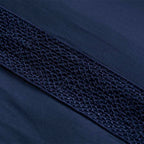 Σετ Παπλωματοθήκη 3τμχ Hauz Vegan Silk 260X250 Blue